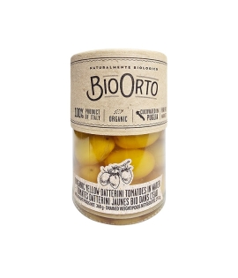 BioOrto Organic Yellow Datterini Tomatoes in Water
