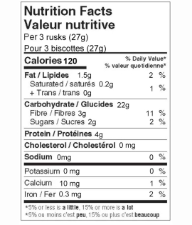 Misura Dolce Senza No Sugar Added Rusks