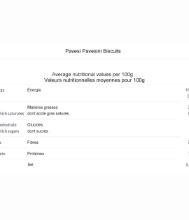Pavesi Pavesini Biscuits