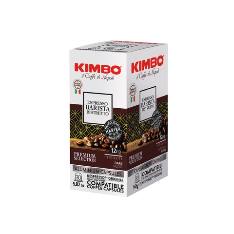 Kimbo Nespresso Capsule Barista Ristretto 30 Capsules