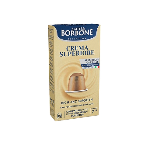 Caffé Borbone Crema Superiore Aluminium Capsule (10) 