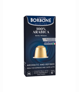 Caffé Borbone 100% Arabica Aluminium Capsule (10) 