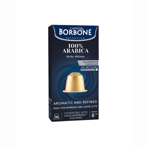 Caffé Borbone 100% Arabica Aluminium Capsule (10) 