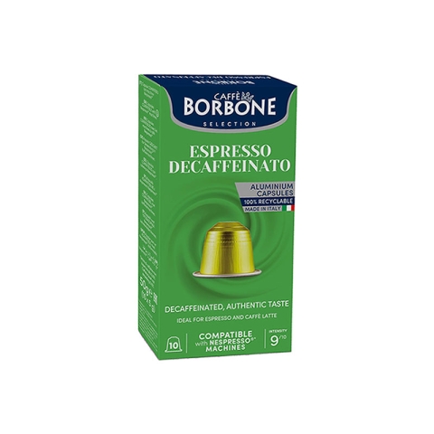 Caffé Borbone Decaffeinato Aluminium Capsule (10) 