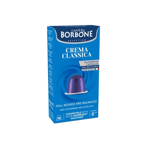 Caffé Borbone Crema Classica Aluminium Capsule (10) 