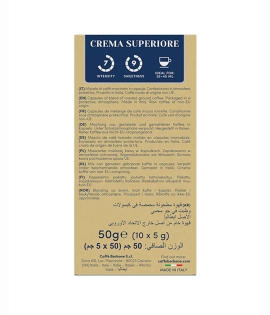Caffé Borbone Crema Superiore Aluminium Capsule (10) 