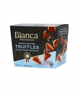 Bianca Cocoa Dusted Truffles Extra Dark &amp; Seasalt