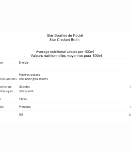 Star Bouillon de Poulet