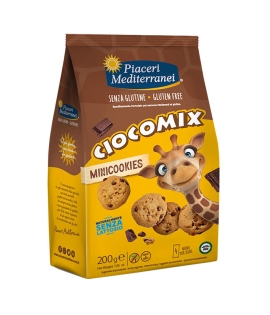 Piaceri Mediterranei MiniCookies Ciocomix Sans Gluten