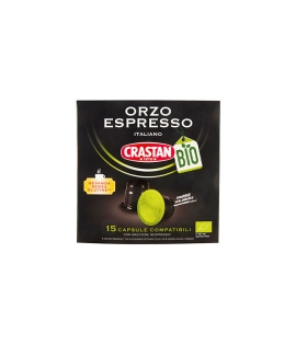 Crastan Nespresso Capsules Orzo Bio (15 Cps)