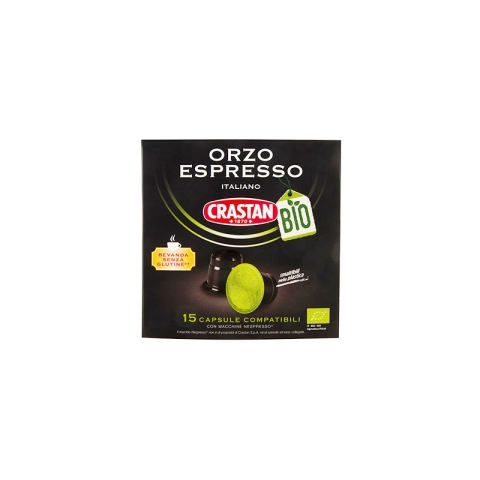 Crastan Nespresso Capsules Orzo Bio (15 Cps)
