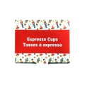 Napolitan Cards Espresso Cups (set of 4 cups)