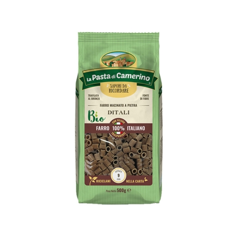 Camerino Ditali Spelt Pasta Bio