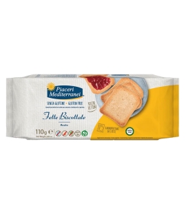 Piaceri Mediterranei Rusk Gluten Free 110g