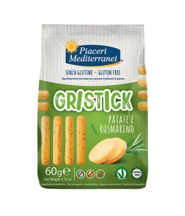 Piaceri Mediterranei Gristick Pommes de Terre et Romarin Sans Gluten