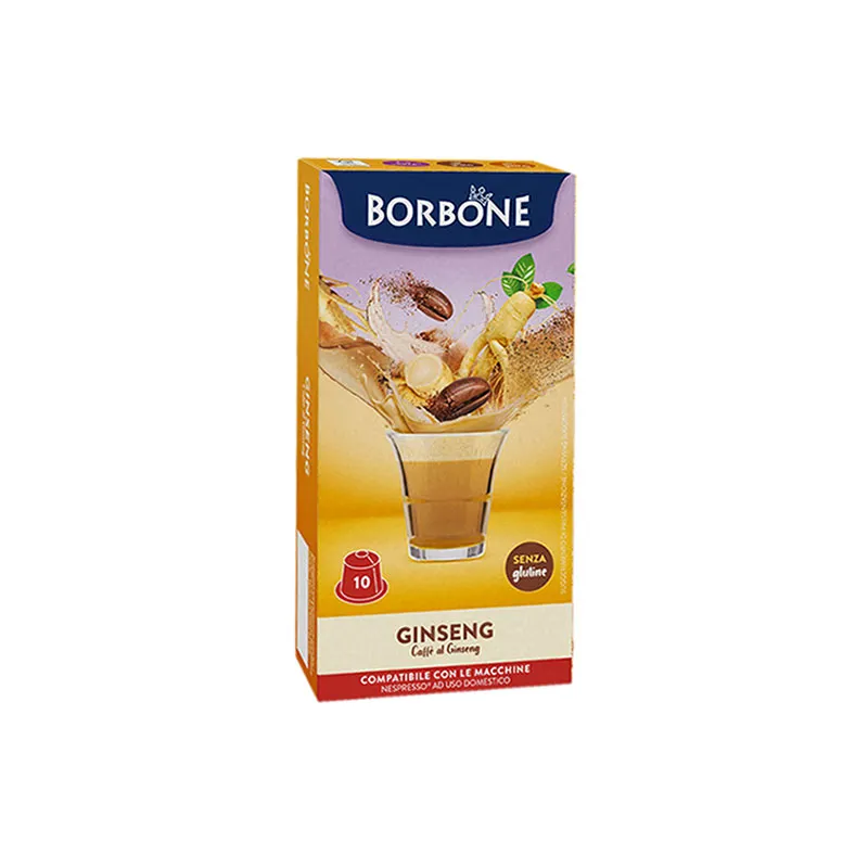 Caffe Borbone Capsules Ginseng and Milk 10