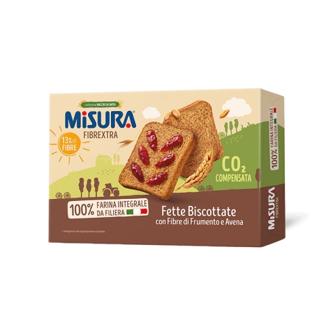 Misura FibrExtra 100% Whole Wheat Rusks