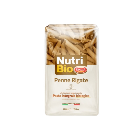 NutriBio Penne Rigate Whole Wheat Organic Pasta