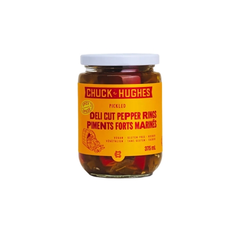 Chuck Hughes Deli Cut Hot Pepper Rings