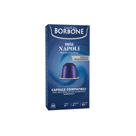 Caffé Borbone Mia Napoli Blend Aluminum Capsule (10)