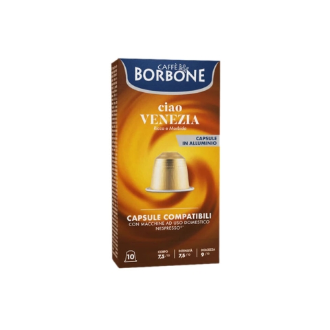 Caffé Borbone Ciao Venezia Blend Aluminum Capsule (10)