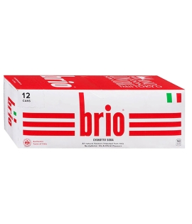 Brio Chinotto Italian Soda 12 Cans