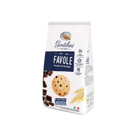 Gentilini Favole Biscuits with Chocolate Drops