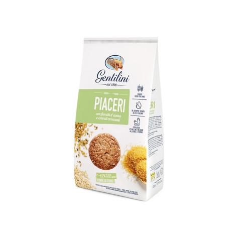 Gentilini Piaceri Biscuits with Toasted Oats and Crunchy Cereals