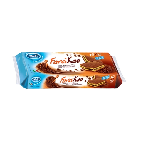 Midi FarciKao Snack with Cocoa Filling