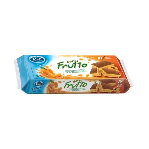 Midi Farcifrutto Snack with Apricot Filling