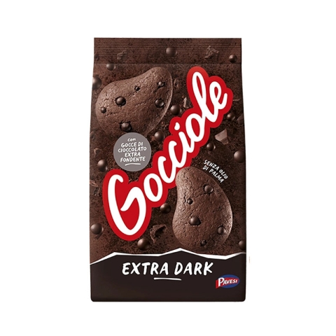 Pavesi Gocciole Cookies Extra Dark