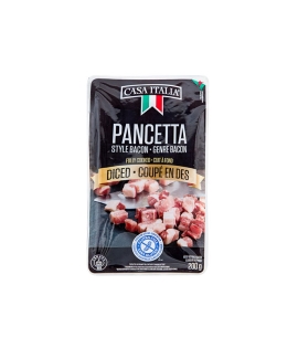 Casa Italia Pancetta en Dés Genre Bacon 