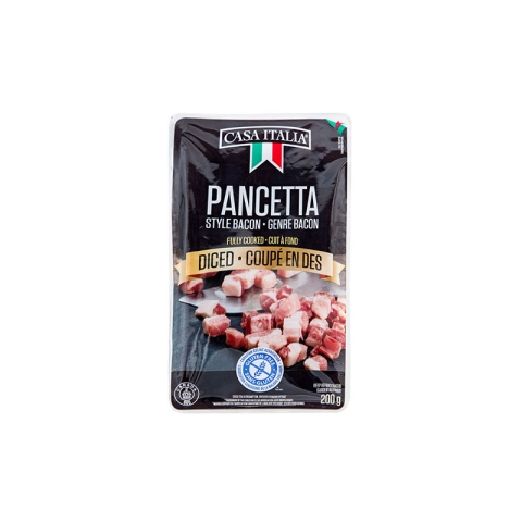 Casa Italia Diced Pancetta Style Bacon 