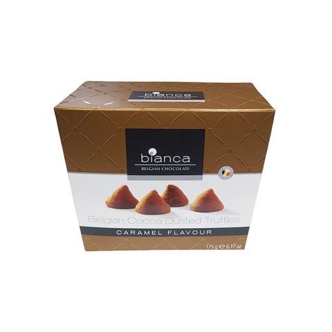 Bianca Cocoa Truffles with Caramel Flavour