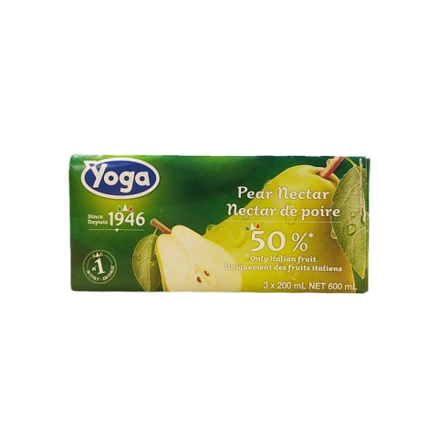 Yoga Pear Nectar Juice 3x200ml