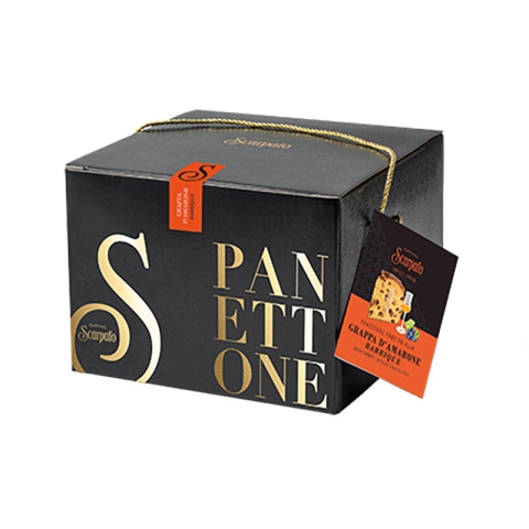 Scarpato Panettone Scarpato Panettone With Amarone Grappa And Without Candies