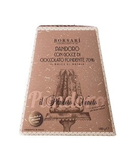 Borsari Master Pastry Chefs From 1902 Pandoro with Chocolate Chips
