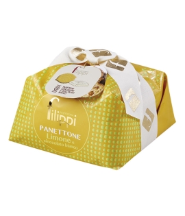 Filippi Panettone with Candied Lemon and White Chocolate