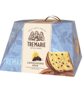 Tre Marie Panettone Capolavoro Noir with Custard Cream and Chocolat