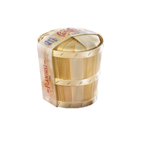 Flamigni Panettone Demi Sel in Wooden Balsa Container