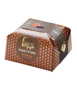 Filippi Panettone with Orange and Chocolate