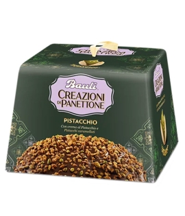 Bauli Creazione di Panettone with Pistachio Cream and Caramelized Pistachios