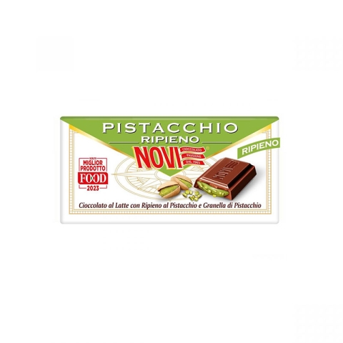 Novi Milk Chocolate with Pistachio Filling
