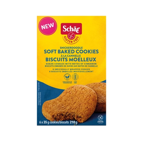 Schar Snickerdoodle Soft Baked Cookies