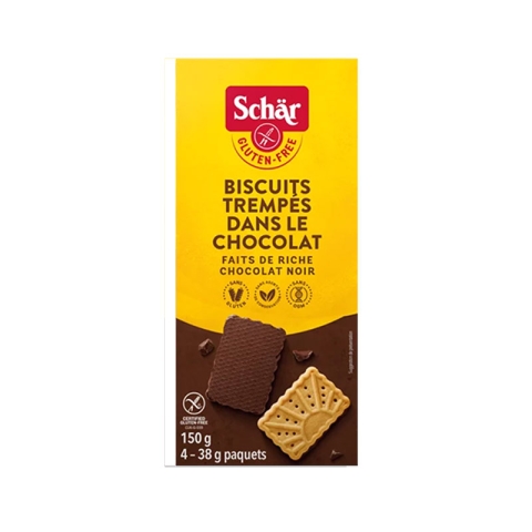 Schar Chocolate Dipped Cookies