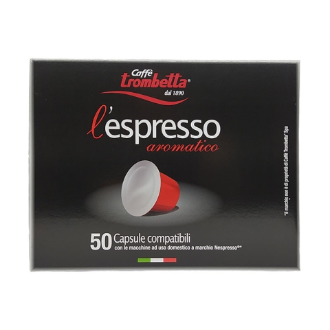 Trombetta Nespresso Capsules Aromatico (50)