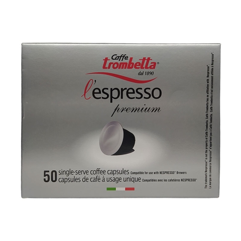 Trombetta Nespresso Capsules Premium (50)