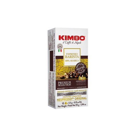 Kimbo Nespresso Capsule Barista 100% Arabica 10 Capsules