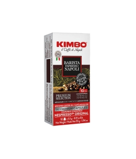Kimbo Nespresso Capsule Barista Espresso Napoli 10 Capsules