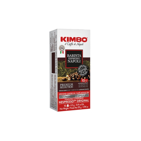 Kimbo Nespresso Capsule Barista Espresso Napoli 10 Capsules